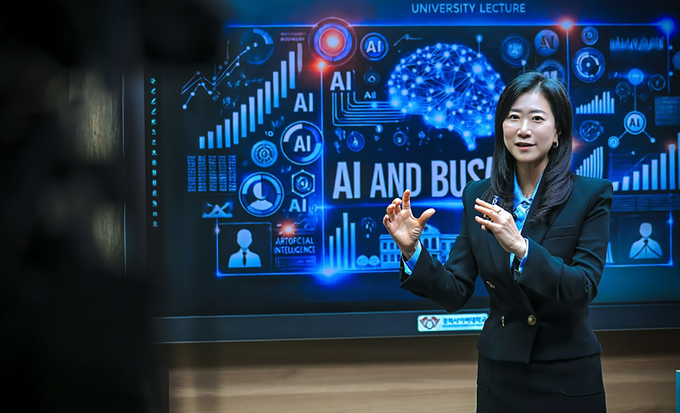 ▲ 경희사이버대학교 마케팅·리더십경영학부 AI·빅데이터경영전공 이주민 교수